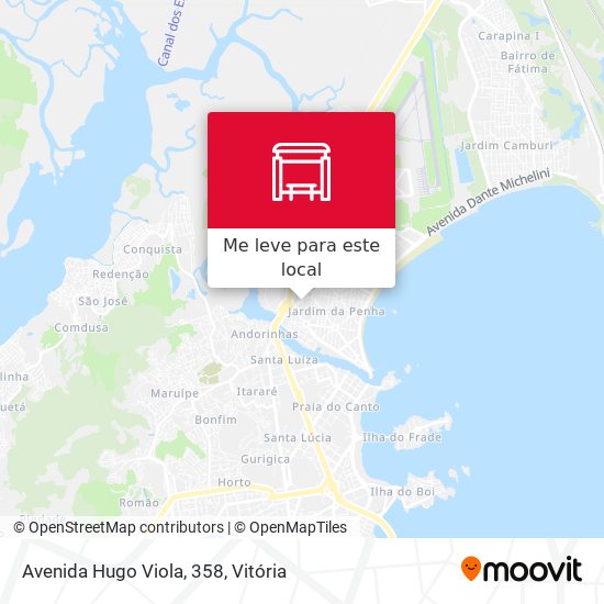 Avenida Hugo Viola, 358 mapa