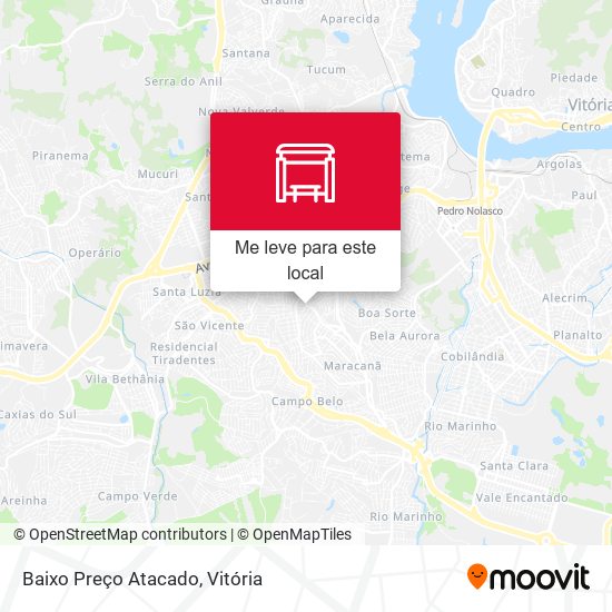 Baixo Preço Atacado mapa