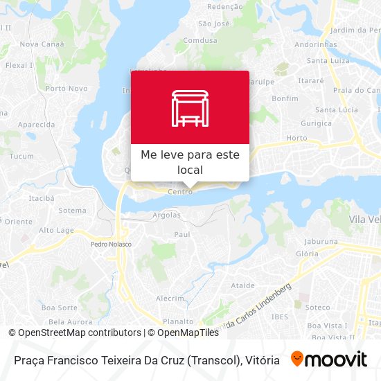 Praça Francisco Teixeira Da Cruz (Transcol) mapa