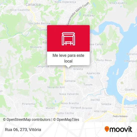 Rua 06, 273 mapa