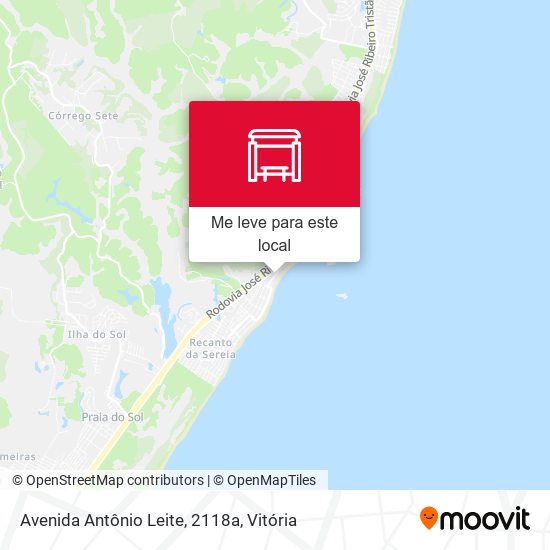 Avenida Antônio Leite, 2118a mapa