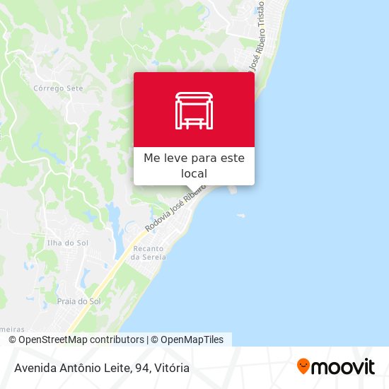 Avenida Antônio Leite, 94 mapa