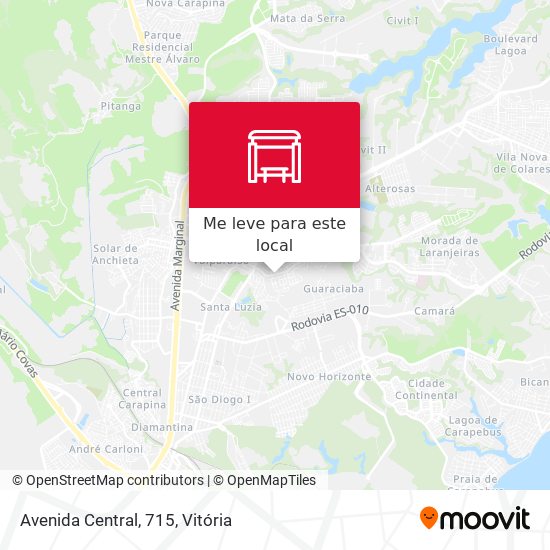 Avenida Central, 715 mapa