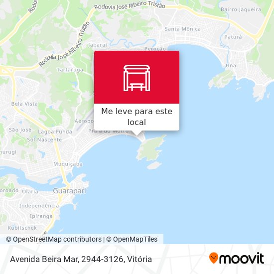 Avenida Beira Mar, 2944-3126 mapa
