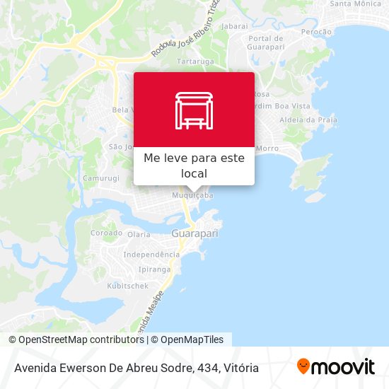 Avenida Ewerson De Abreu Sodre, 434 mapa