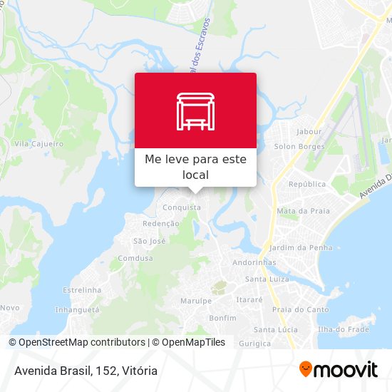 Avenida Brasil, 152 mapa