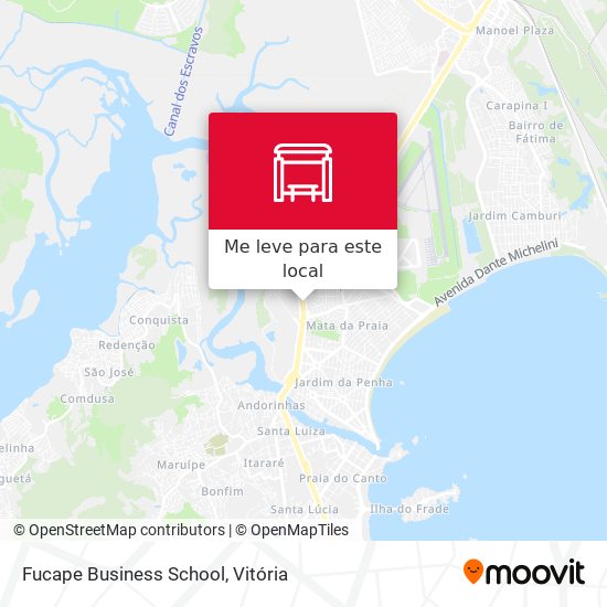 Fucape Business School mapa