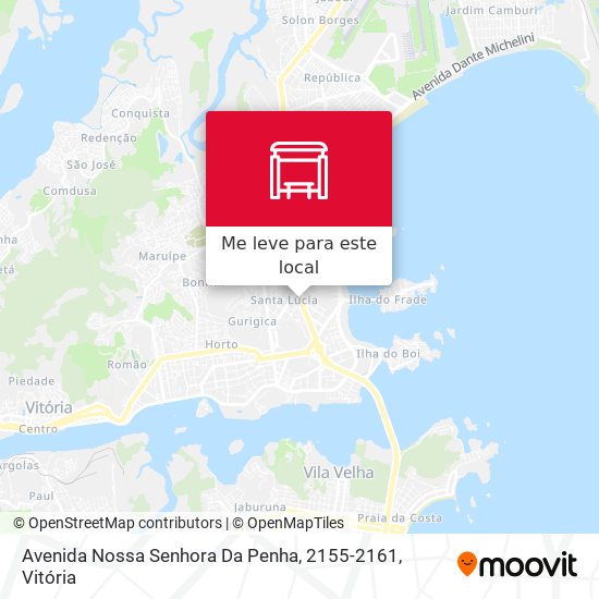 Avenida Nossa Senhora Da Penha, 2155-2161 mapa