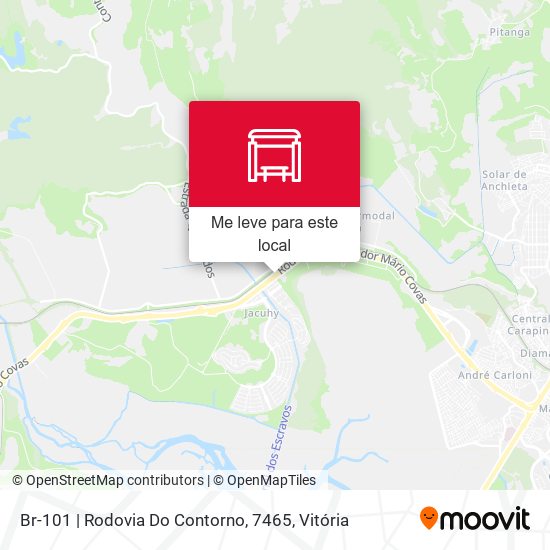 Br-101 | Rodovia Do Contorno, 7465 mapa
