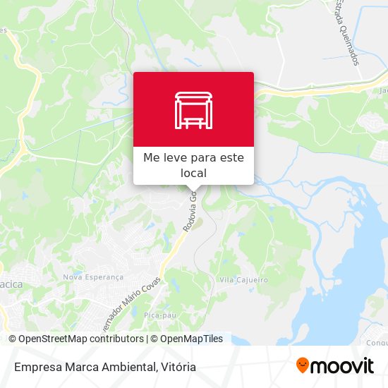 Empresa Marca Ambiental mapa