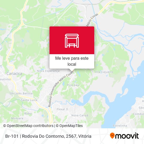 Br-101 | Rodovia Do Contorno, 2567 mapa