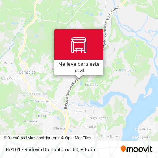 Br-101 - Rodovia Do Contorno, 60 mapa