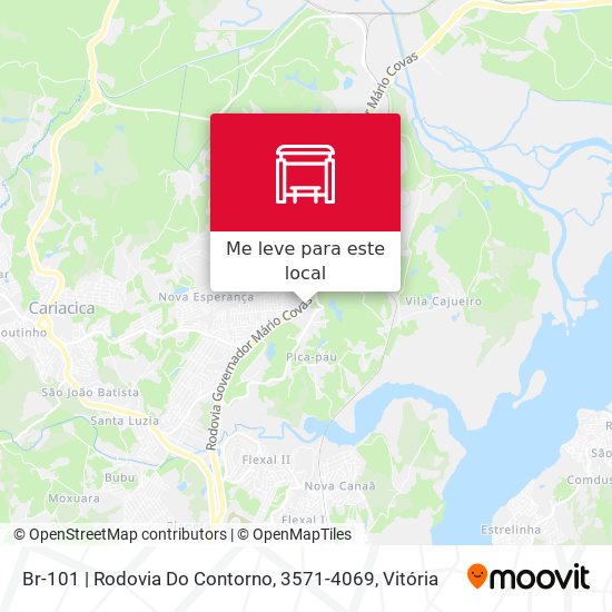 Br-101 | Rodovia Do Contorno, 3571-4069 mapa