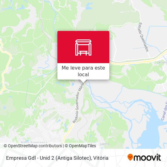 Empresa Gdl - Unid 2 (Antiga Silotec) mapa
