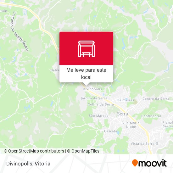 Divinópolis mapa