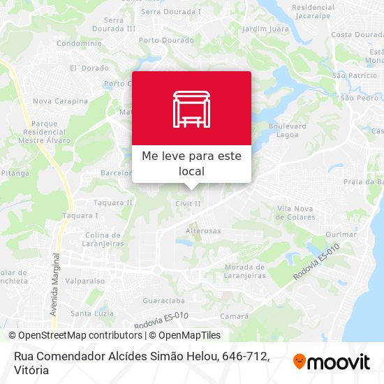 Rua Comendador Alcídes Simão Helou, 646-712 mapa