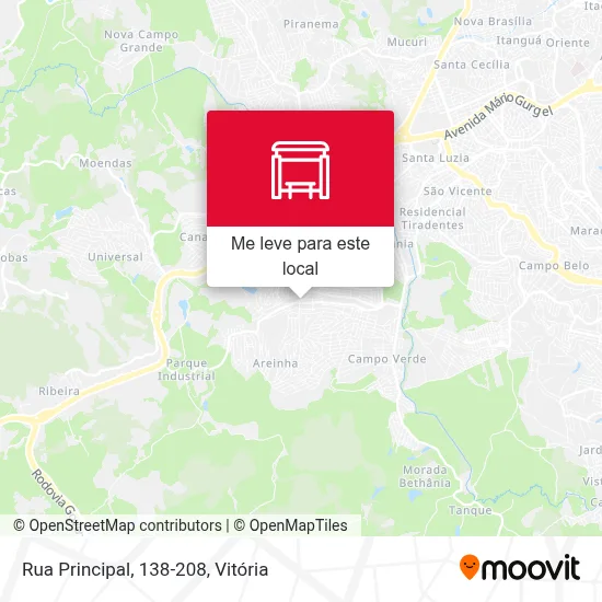 Rua Principal, 138-208 mapa