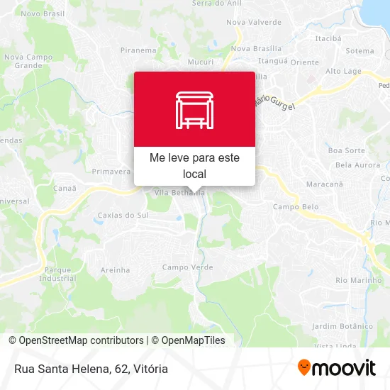 Rua Santa Helena, 62 mapa