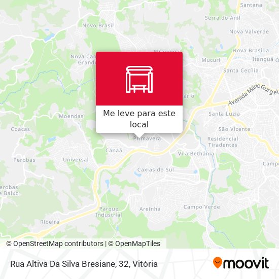 Rua Altiva Da Silva Bresiane, 32 mapa