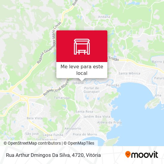 Rua Arthur Dmingos Da Silva, 4720 mapa