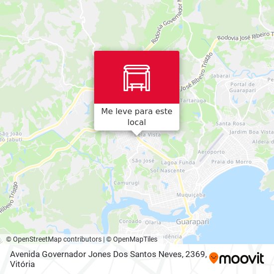 Avenida Governador Jones Dos Santos Neves, 2369 mapa