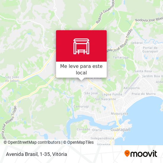 Avenida Brasil, 1-35 mapa