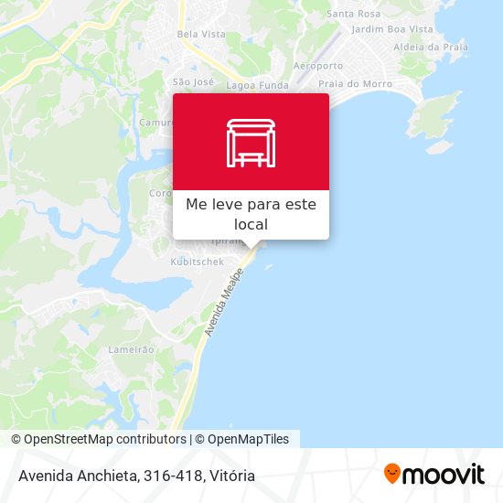 Avenida Anchieta, 316-418 mapa