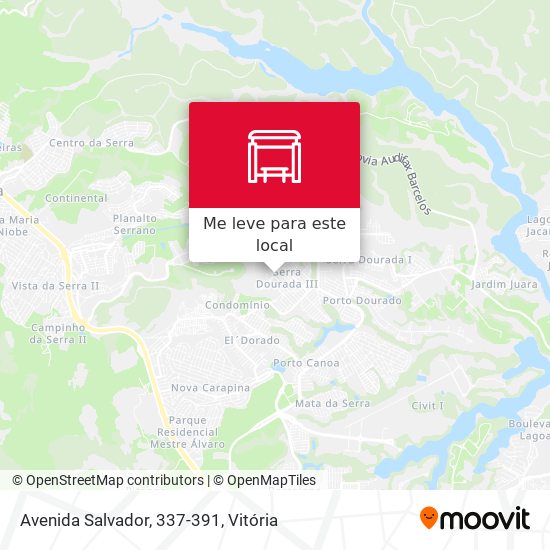 Avenida Salvador, 337-391 mapa