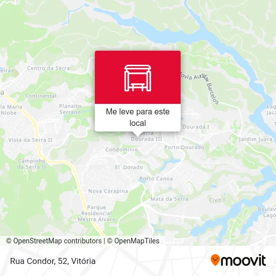 Rua Condor, 52 mapa