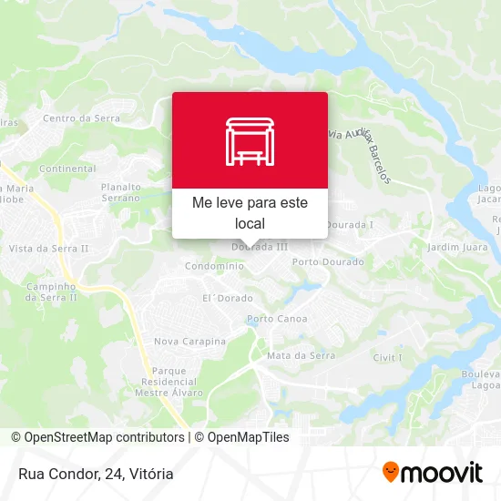 Rua Condor, 24 mapa