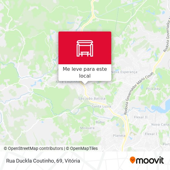 Rua Duckla Coutinho, 69 mapa