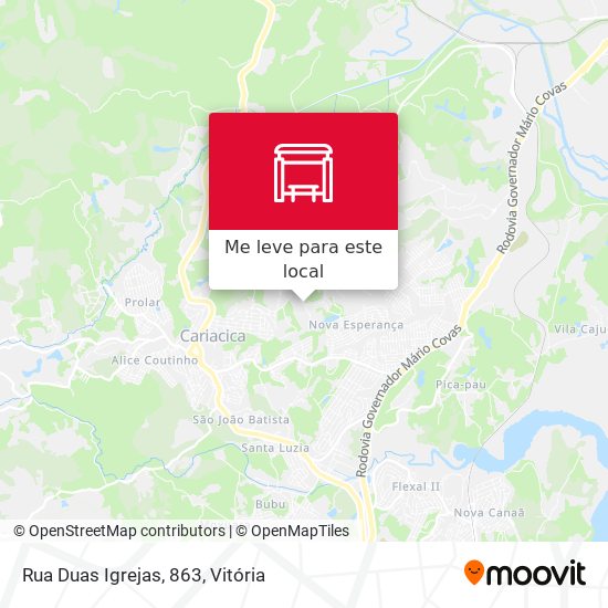 Rua Duas Igrejas, 863 mapa