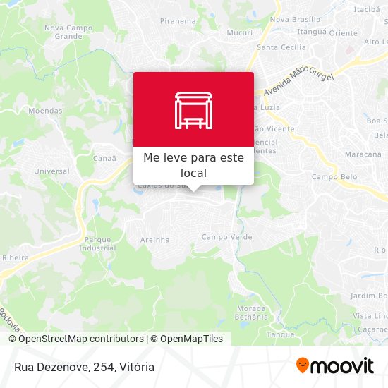 Rua Dezenove, 254 mapa