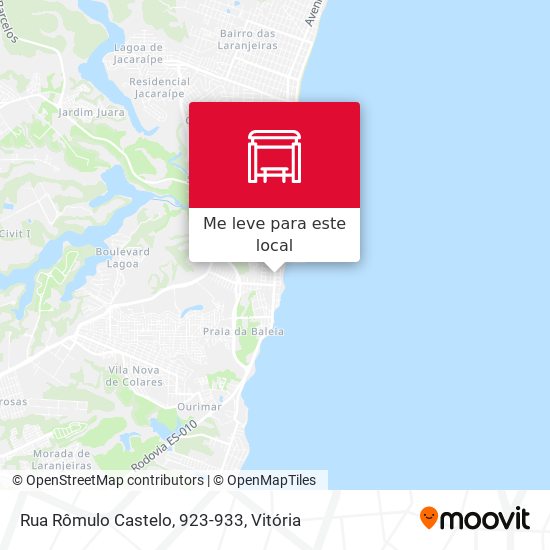 Rua Rômulo Castelo, 923-933 mapa