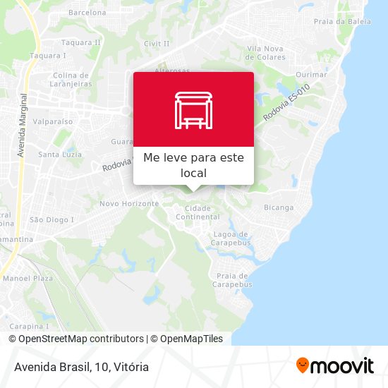 Avenida Brasil, 10 mapa
