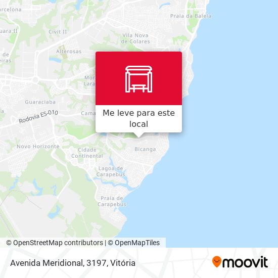 Avenida Meridional, 3197 mapa