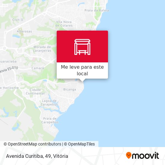 Avenida Curitiba, 49 mapa