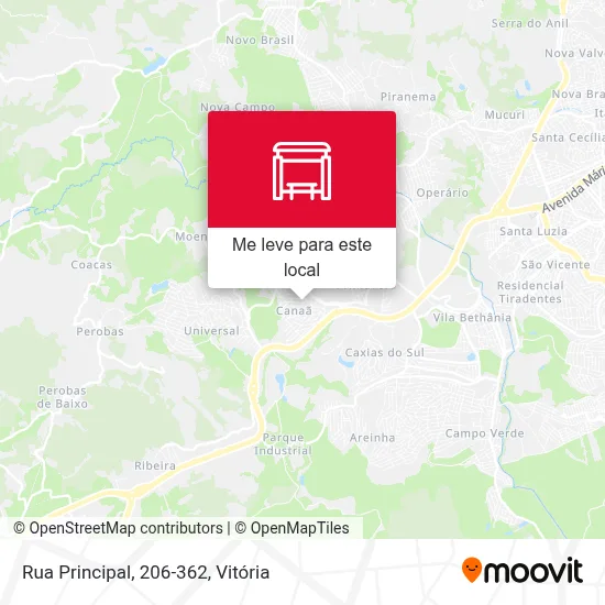 Rua Principal, 206-362 mapa