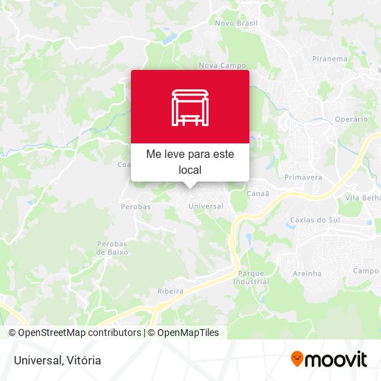 Universal mapa