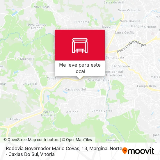 Rodovia Governador Mário Covas, 13, Marginal Norte - Caxias Do Sul mapa