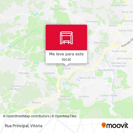 Rua Principal mapa