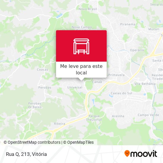 Rua Q, 213 mapa