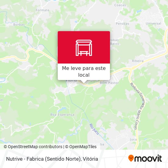 Nutrive - Fabrica (Sentido Norte) mapa