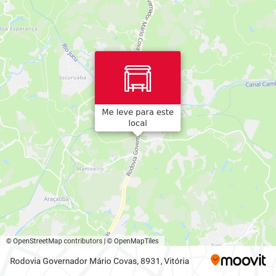 Rodovia Governador Mário Covas, 8931 mapa