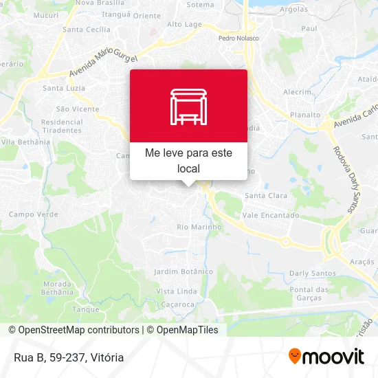 Rua B, 59-237 mapa