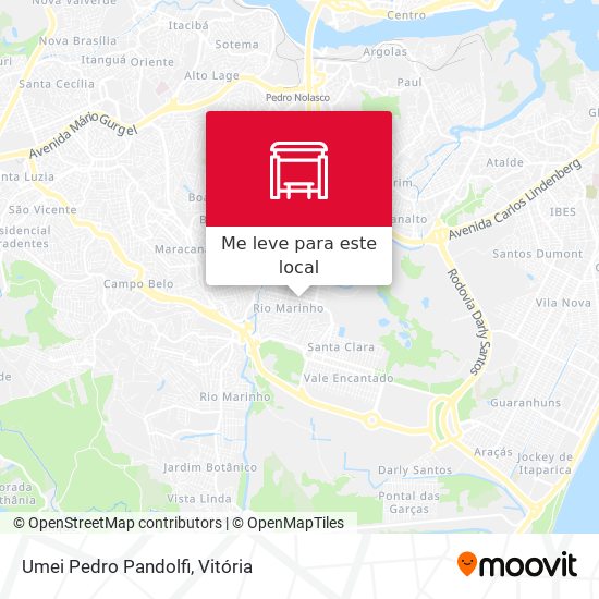 Umei Pedro Pandolfi mapa