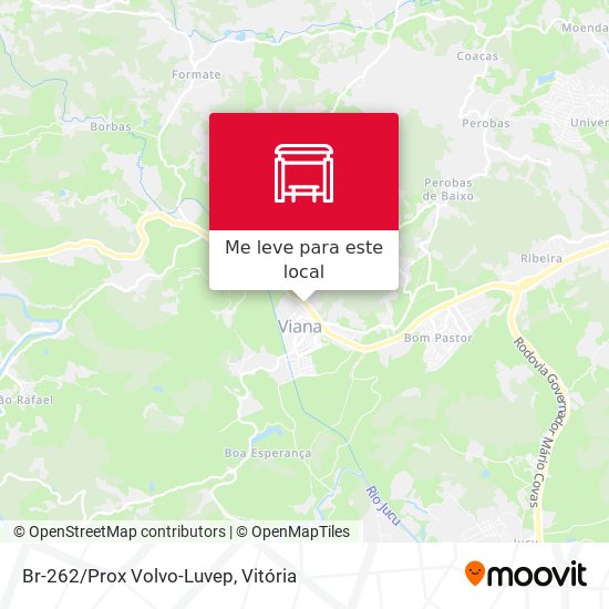 Br-262/Prox Volvo-Luvep mapa