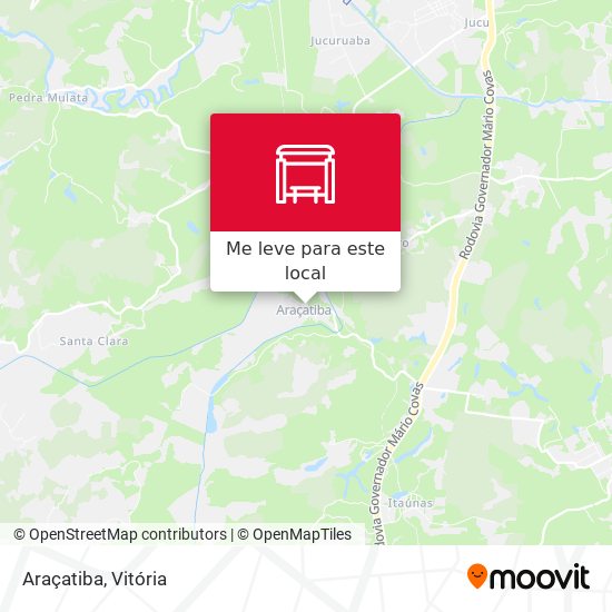 Araçatiba mapa