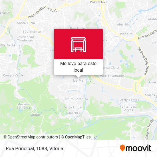 Rua Principal, 1088 mapa