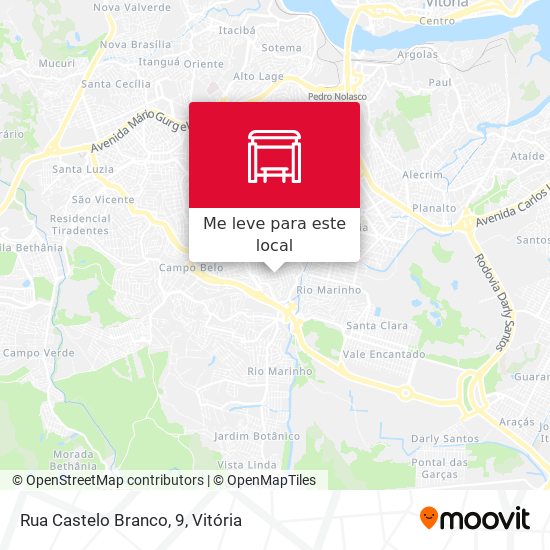 Rua Castelo Branco, 9 mapa